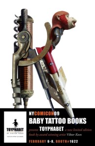 Toyphabet, available at NY Comicon, Booth # 1622