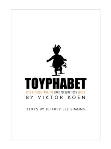 Cover of Toyphabet, the new collaboration by Viktor Koen and Jeffrey Lee Simons